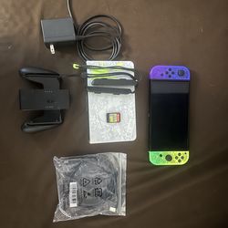 Oled Switch Splatoon Edition