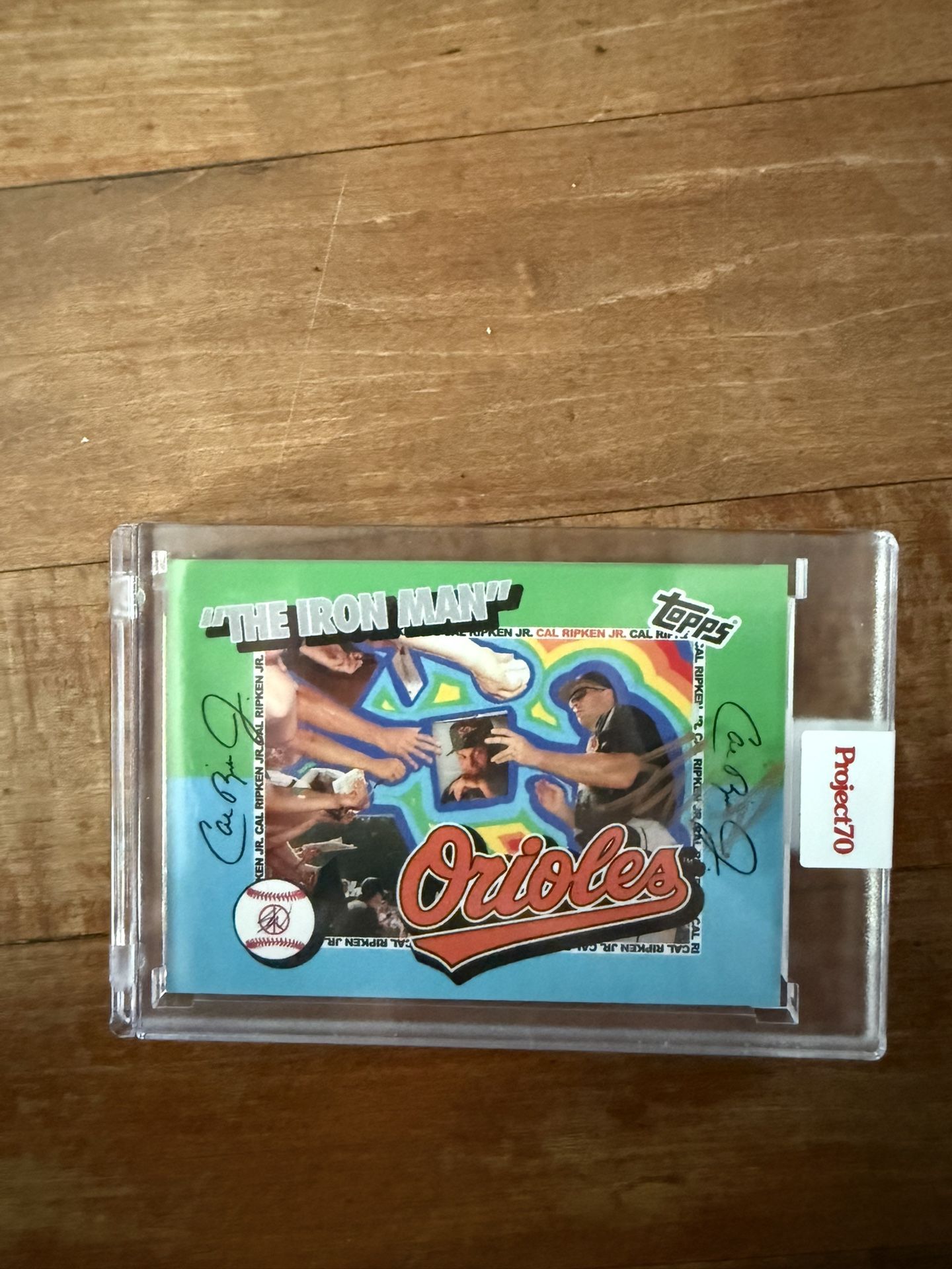 Iron Man Cal Ripken Baseball Card