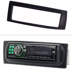 New 1 Din Radio Stereo Fascia Frame Dash for 1(contact info removed) RENAULT SCENIC Megane