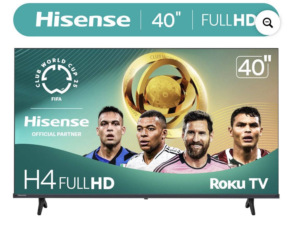 Hisense 40” Full HD ROKU Smart TV