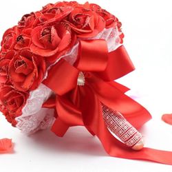 Floral Handle Bouquet 