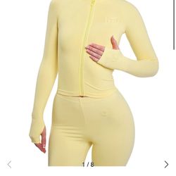 Body By Raven Yellow Basics Hoodie