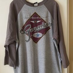 Mens Harley Davidson Shirt Grey Size XL 