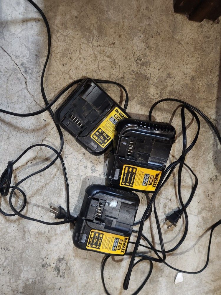 Dewalt Chargers