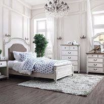 Brand New 4 PC Antique White Bedroom Set