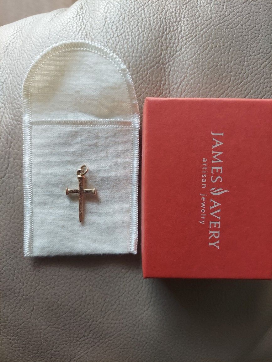 James Avery 14k Solid Gold Cross Pendant
