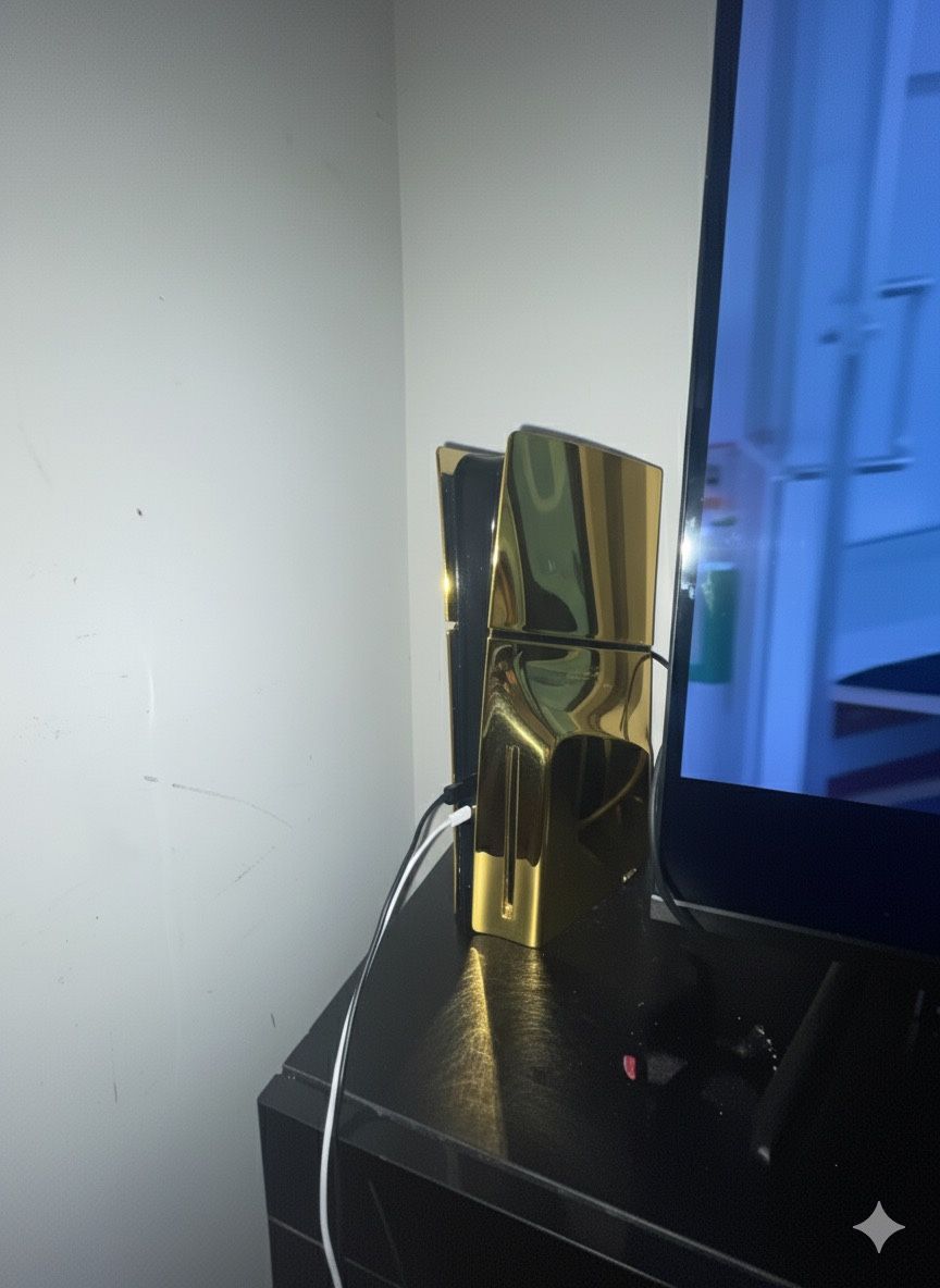 Gold Chrome PS5