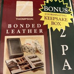 It’s A Beautiful photo album the Color Is Dark   Brown  There Two albums In One Package It’s  Brand New It’s Good To Give To Some One As Gift  