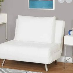 White Sleeper futon chair (NEW In a box)