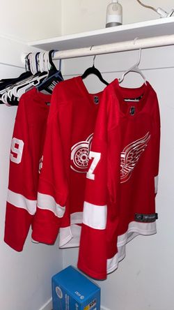 Detroit Red Wings NHL Hockey Jerseys (Lot of 3)