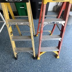 Werner 4’ Fiberglass Step Ladder - $65 Each