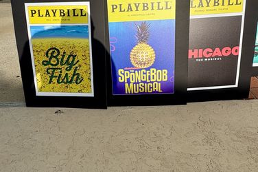 Broadway Playbill decorative posters