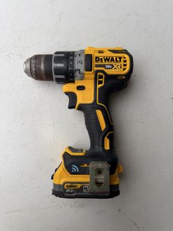 DeWALT 20V XR Brushless Hammer Drill w/ PowerStack Battery & Charger