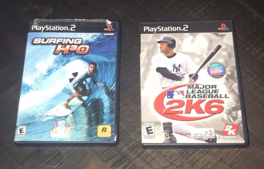 PS2 PlayStation Games $3 each or $5 for both