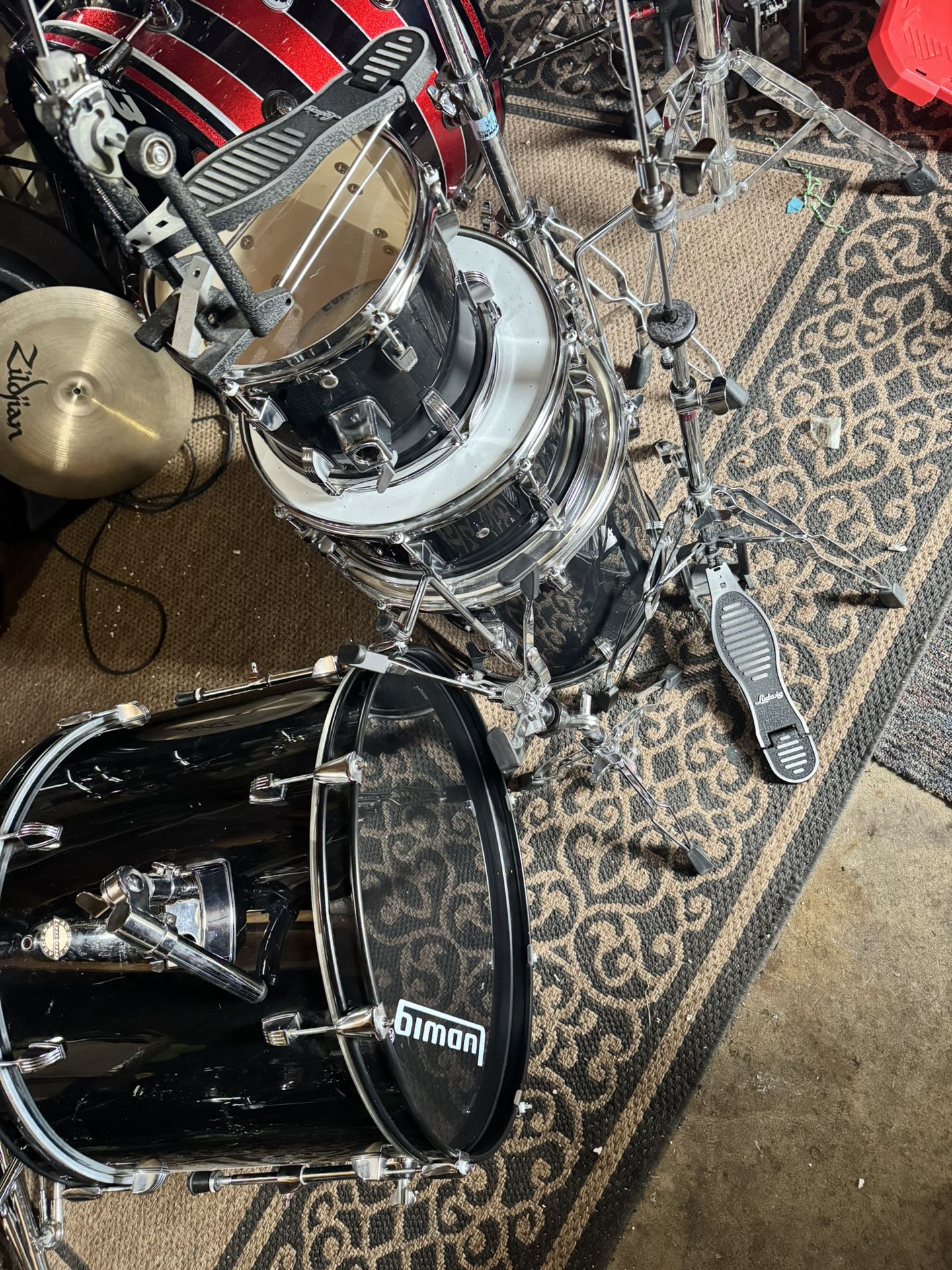 Ludwig 4 Piece With Hardware