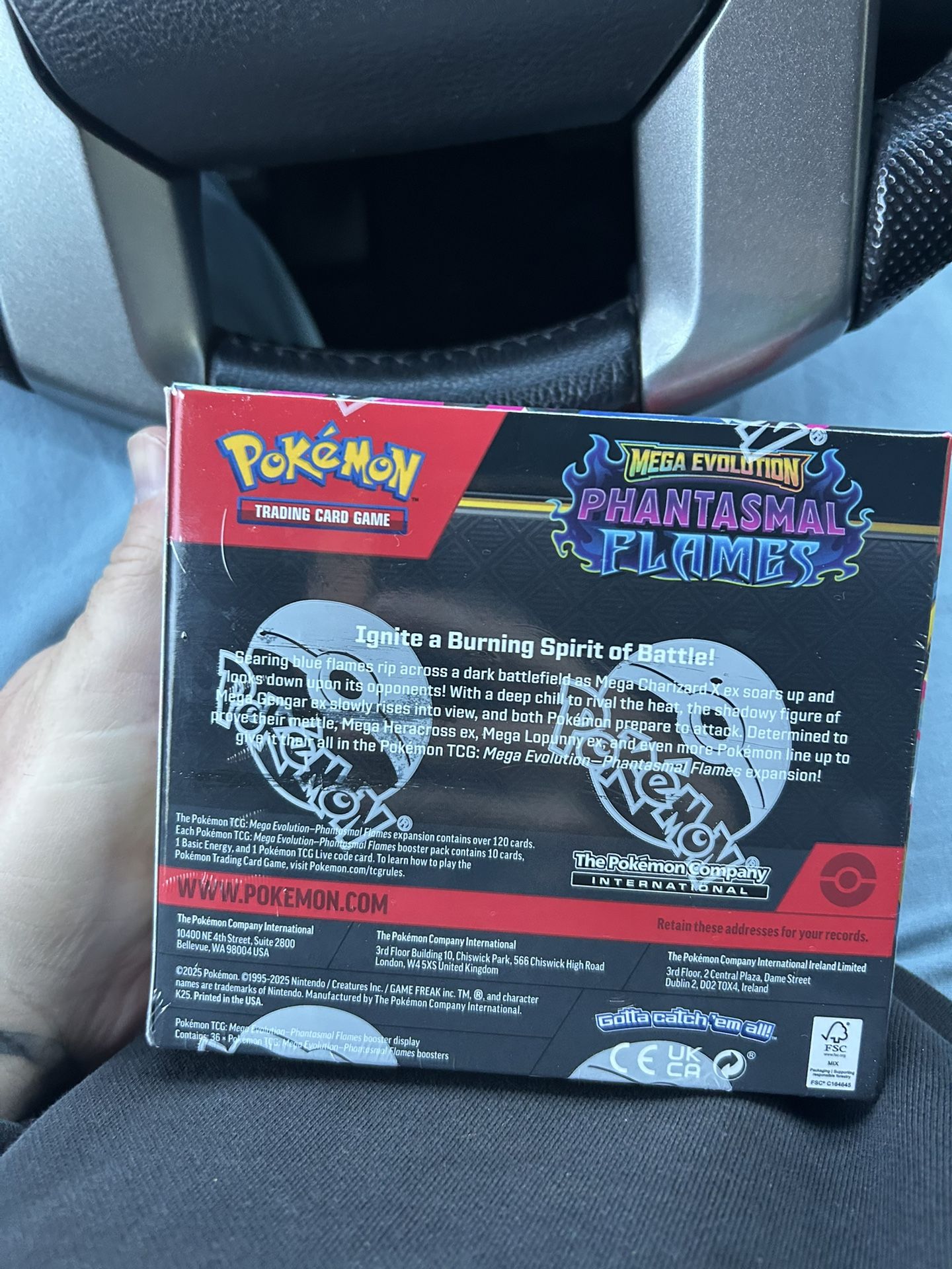 Pokemon TCG Mega Evolution Booster Box