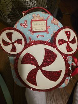 Loungefly Mickey Christmas backpack