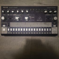 Behringer Rd-6 Drum Machine!