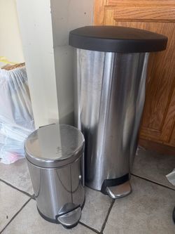 Simplehuman trash cans