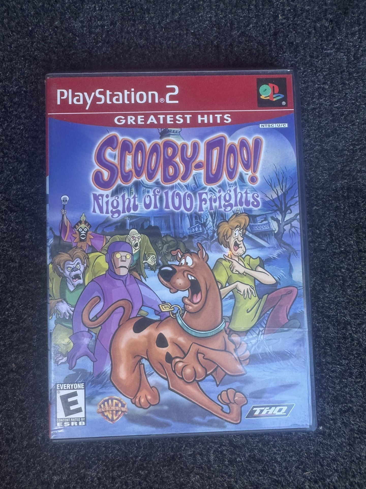 Scooby-Doo! Night of 100 Frights PlayStation 2 PS2 Complete With Manual Tested