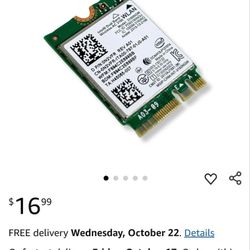 Oem Dual Band  Wifi and Bluetooth Card 