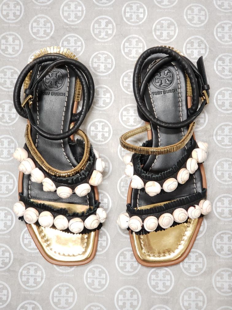 NEW Tory Burch Sinclair Seashell Size 5½