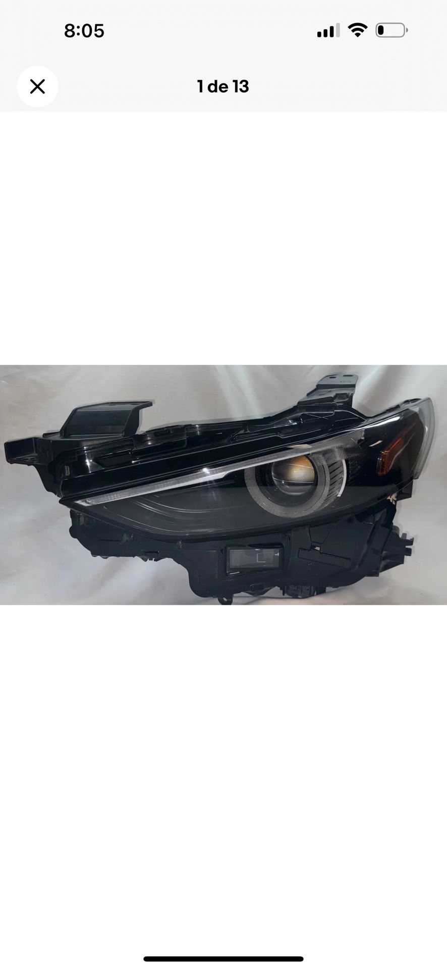 🤩2019 -2021 Mazda 3 Front Left Driver Side LED Non-AFS Headlight Headlamp OEM