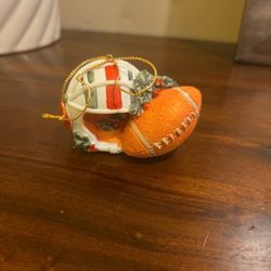Vintage 1989 Kurt S Adler Football Helmet Christmas Ornament
