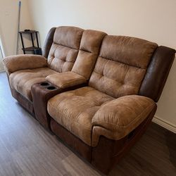 Recliner Couch Set 