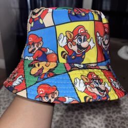 Mario Bucket Hat Travel For Kids