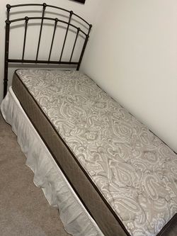 Twin Bed / Spring Box / Mattress