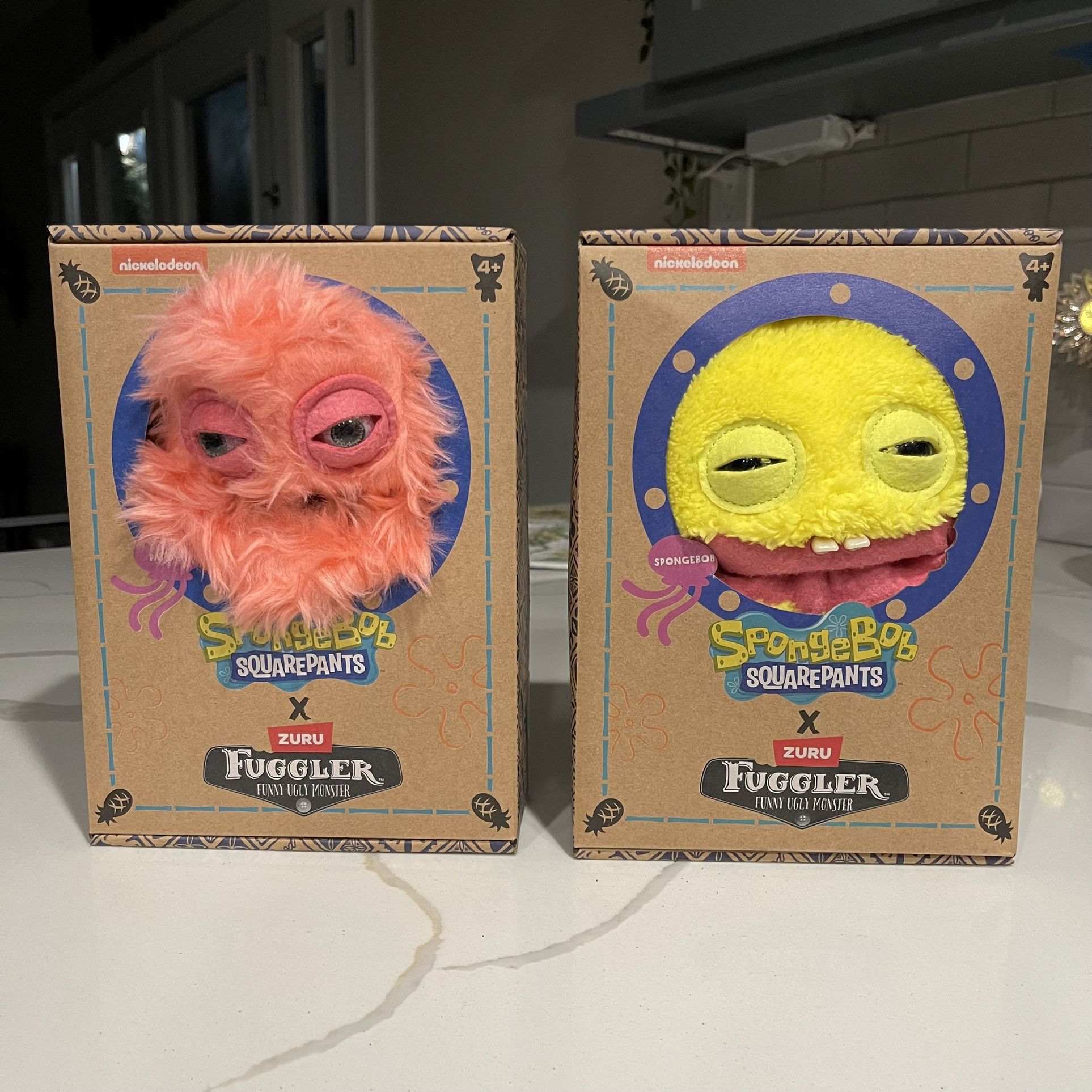 Fuggler SpongeBob And Patrick Stuffed Animal