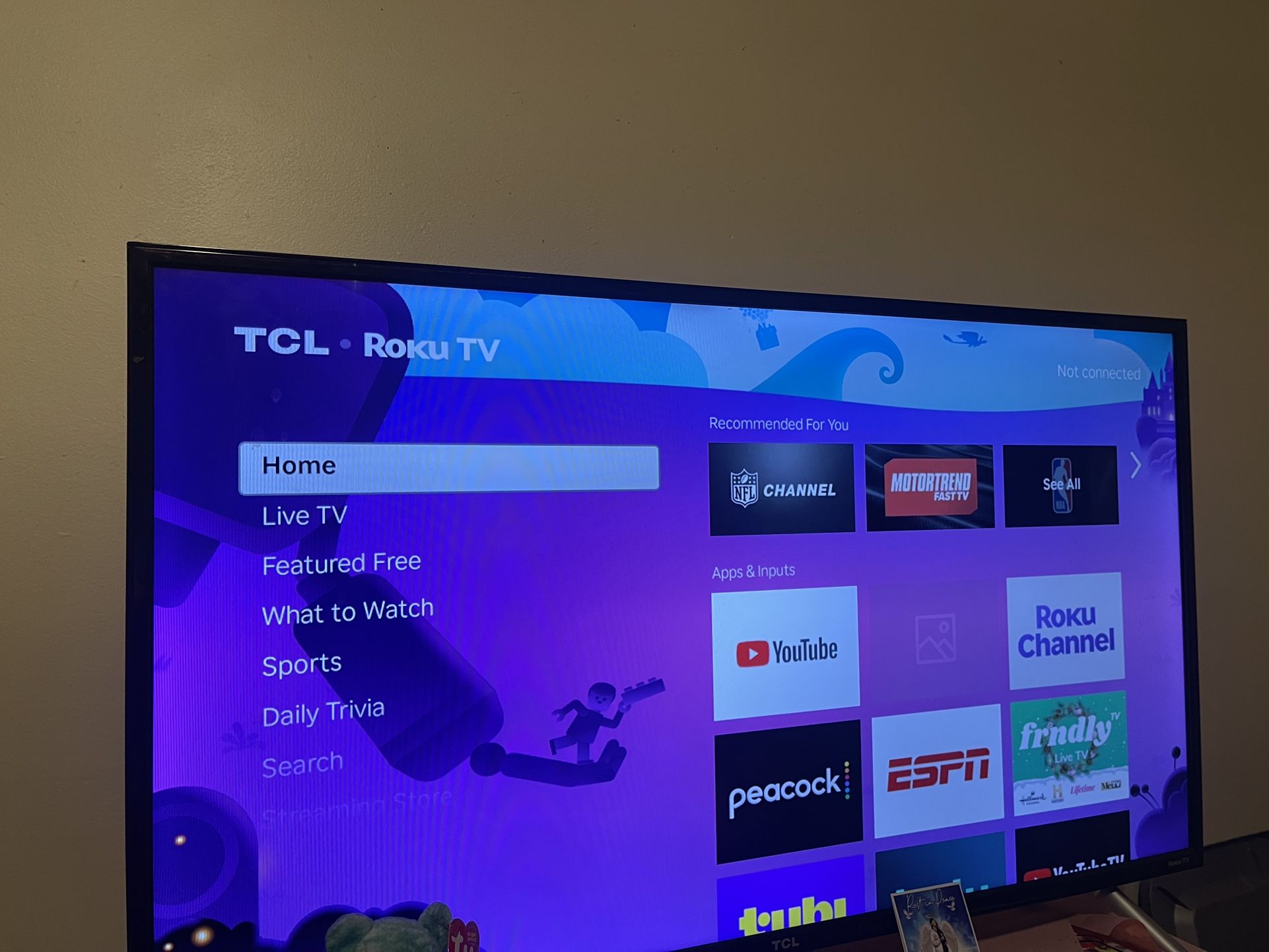 40 Inch TCL Roku Tv