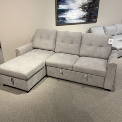 Sectional Pull Out Bed With Storage