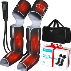 ALLJOY Leg Massager, Upgraded Zipper Design Leg Massager for Circulation and Pain Relief