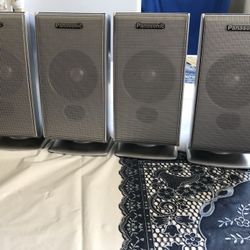 PANASONIC speaker system used excellent condition set of 4