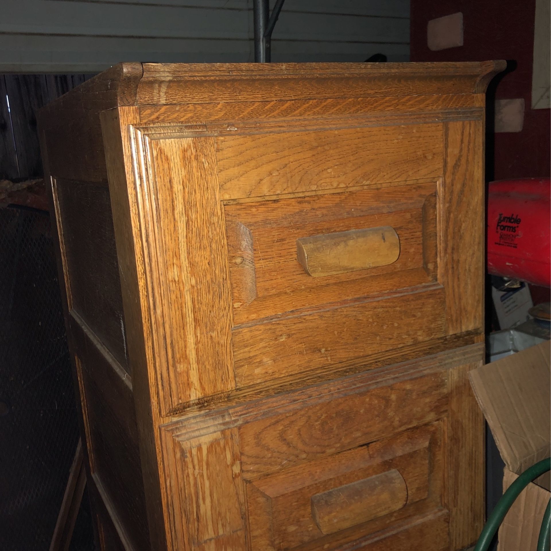 All Wood File Cabinet