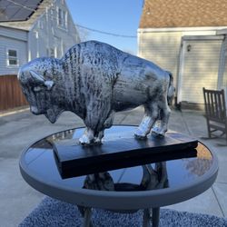 The Silver Buffalo Statue