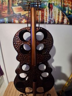 Wine bottle holder