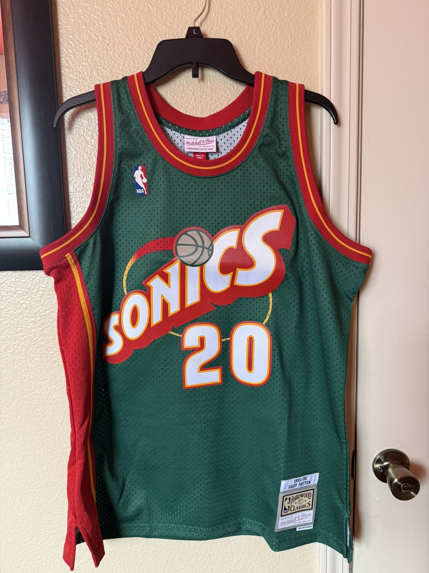Gary Payton Sonics Jersey Large