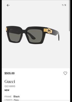 Unisex Gucci sunglasses