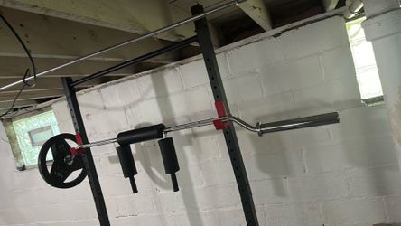 Safety squat bar