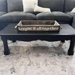 Black Coffee Table 