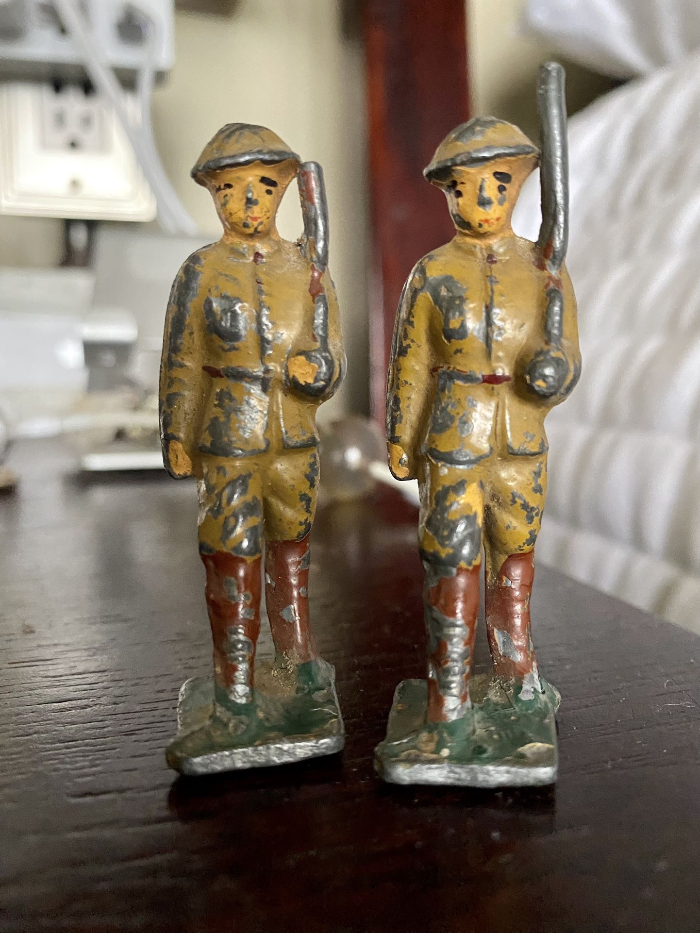 Antique Cast Iron Soldiers Grey Iron Casting Company Soldiers