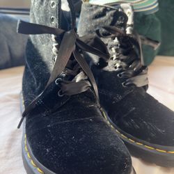 Velvet Dr. Marten Boots 
