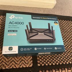 Tp Link AX5400 Dual Band Gigabit Wi-Fi 6 Router 