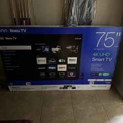 Roku 75”TV