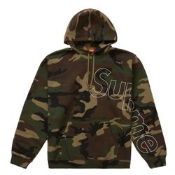 SUPREME REFLECTIVE HOODIE 