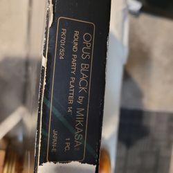 Mikasa Galleria Black Opus FK701/524 Platter 