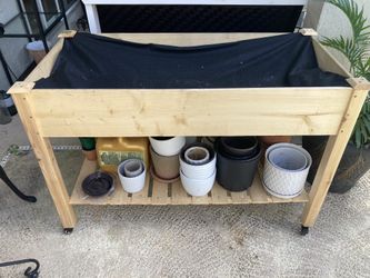 Wood Garden Bed
